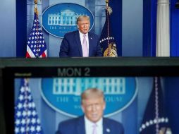 Trump elogió a su vicepresidente Mike Pence, destacando que es 