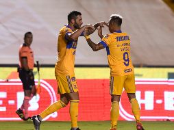 DUPLA LETAL. Gignac y Vargas sellaron la victoria felina. IMAGO7