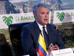 La avreiguación está relacionada con “supuestos aportes económicos del empresario venezolano Oswaldo Cisneros, por un valor de 300 mil dólares”. EFE/Presidencia de Colombia