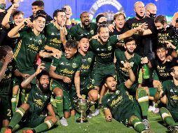 El equipo de Portland consiguió también un lugar en la próxima Liga de Campeones de Concacaf. AFP/S. Greenwood
