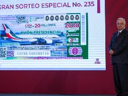 En su conferencia matutina, el Presidente señaló que todos los lunes y jueves a mediodía, en las instalaciones de la Lotería, se realizan los ensayos para el sorteo del 15 de septiembre, con los niños gritones. SUN / S. Tapia