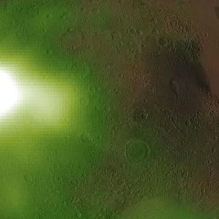 Qué son las 3 pulsaciones de luz que emite cada noche la atmósfera de Marte