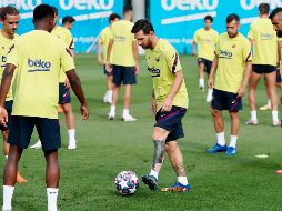 El Barcelona se las verá con el Bayern Múnich el viernes por los cuartos de final del minitorneo. EFE