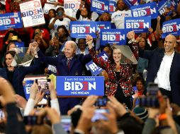 El martes Biden terminó con la expectativa anunciando que Harris (I), una senadora negra que representa a California, será su segunda a bordo en la contienda contra el presidente Donald Trump. AP / P. Sancya