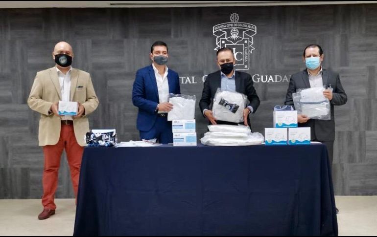 Fundación Lcells entrega equipo para proteger al personal del Hospital Civil de Guadalajara