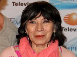 Mónica Miguel. La actriz y directora, durante la presentación de la serie sobre Silvia Pinal. SUN