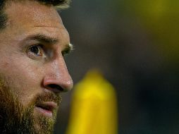 El Bracelona se encomienda a que Messi salga inspirado, como ante el Nápoles. ARCHIVO