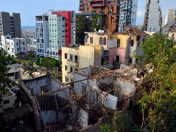 Señalan también la necesidad de informar a la población de sobre los niveles de polución que podría haber tras la explosión. EFE/W. Hamzeh