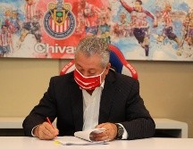 El técnico precisó que la calidad que hay en el equipo es grande, solamente hay que motivar al equipo para obtener los mejores resultados. TWITTER / @Chivas