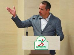 Israel Benítez se desempeñaba como segundo mando en el organigrama de la Conade, presidida por Ana Gabriela Guevara. NTX/ARCHIVO