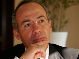 López Obrador se refiere así a los comentarios de Calderón, con quien esta semana ha tenido una confrontación verbal. SUN / ARCHIVO