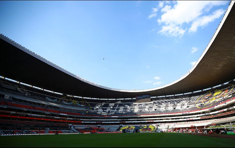 Cinco meses después, el Azteca vuelve a ser sede de la Liga MX, tras una pequeña remodelación, que incluyó nuevas lámparas y en algunos pasillos del inmueble. IMAGO7