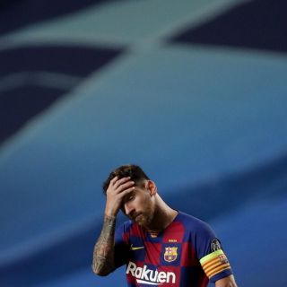 La noche triste de Messi en imágenes