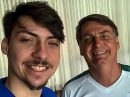 Hasta el momento, Jair Bolsonaro no se ha manifestado sobre el diagnóstico positivo de su hijo. INSTAGRAM/bolsonaro_jr