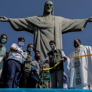 El icónico Cristo Redentor reabre sus puertas tras cinco meses