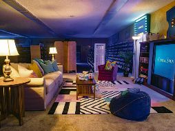 La tienda convirtió sus pasillos en una sala de estar. ESPECIAL/Airbnb