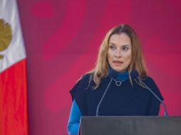 La esposa del Presidente López Obrador resaltó que se necesitan redes sociales con ética y transparencia. NTX / ARCHIVO