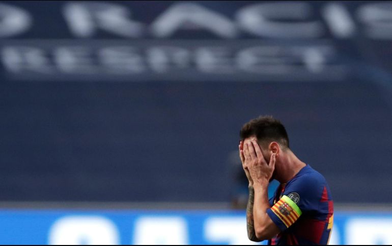 Según el reportero, Messi ha comunicado a la gerencia que ya no está a gusto en el club. AFP / ARCHIVO