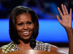 Michelle Obama será, junto al senador Bernie Sanders, la estrella de la jornada demócrata de este lunes. AFP / ARCHIVO