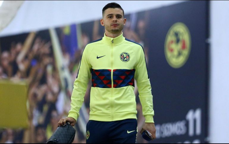 Nicolás Benedetti  recibió el alta médica y podrá entrenarse con las águilas. IMAGO7