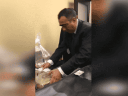 El líder panista exige una investigación con los implicados, pero que sean los tribunales que hablen con sus decisiones. EFE