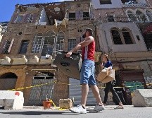 Autoridades advierten que los hospitales de Beirut están desbordados de pacientes de COVID-19 y de heridos por la explosión del 4 de agosto. AFP / ARCHIVO