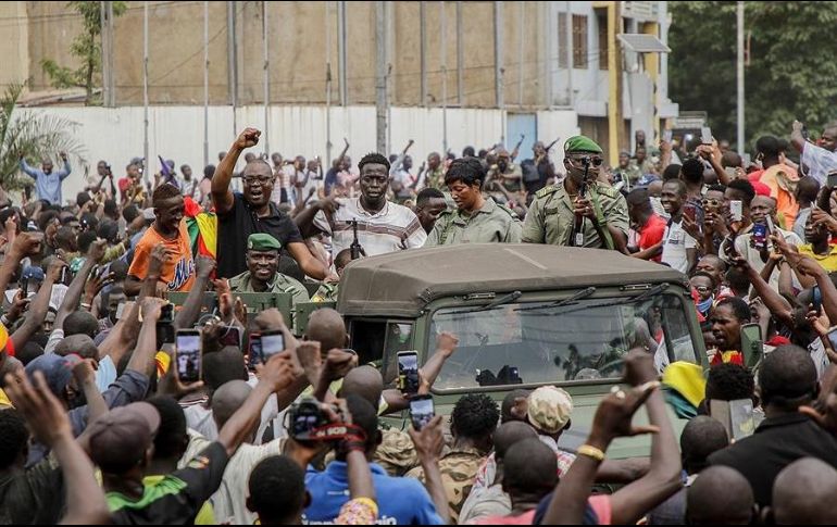 El golpe sucede tras varias semanas de gran inestabilidad en Mali, con protestas multitudinarias para exigir la renuncia del presidente. EFE/M. Kalapo