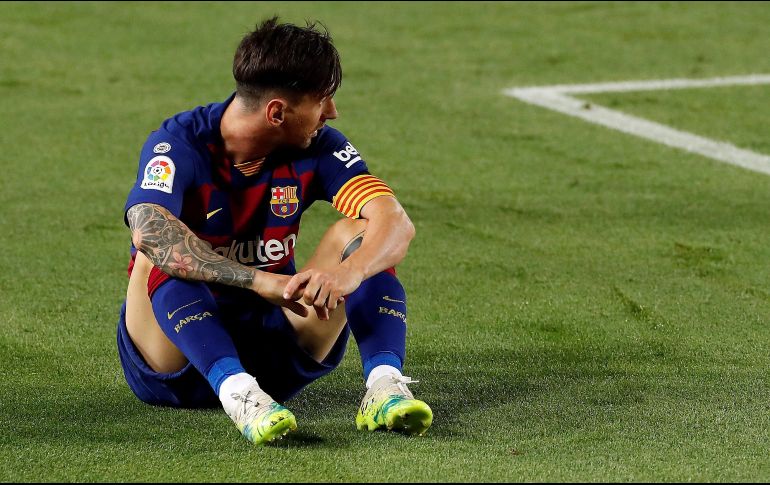 A los 33 años, Messi sigue sin firmar la renovación de su contrato, que termina en 2021. ARCHIVO