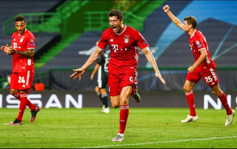 Serge Gnabry suma nueve goles en nieve partidos de la Liga de Campeones. EFE/J. Sena