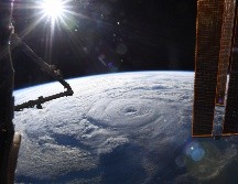 “Genevieve” fue captado por el astronauta Chris Cassidy desde la Estación Espacial Internacional. El huracán llegó a alcanzar la categoría 4. TWITTER@Astro_SEAL