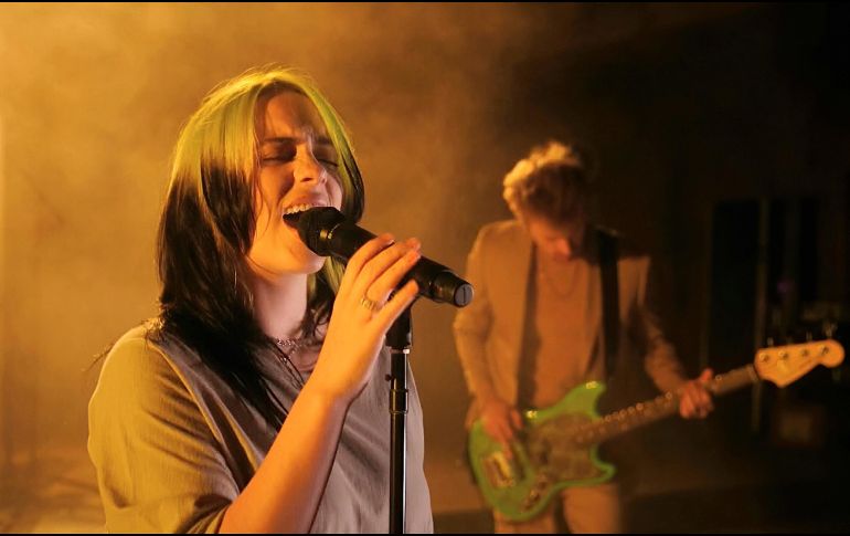 La cantante interpretó 