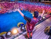 Las imágenes del parque acuático Maya Beach, tomadas el fin de semana, generaron asombro e incomprensión de muchos internautas. AFP / ARCHIVO