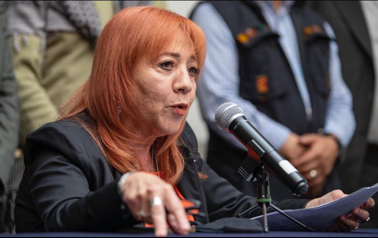 La presidenta de la CNDH, Rosario Piedra Ibarra, anunció el nombramiento de Tapia el 12 de agosto. SUN/ARCHIVO