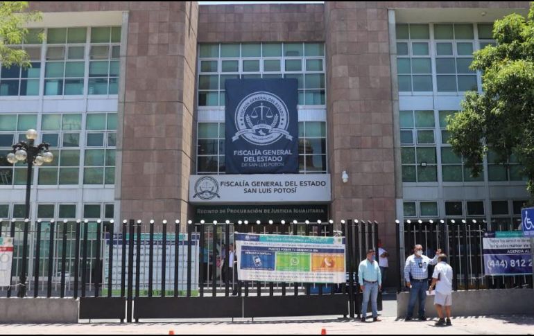 La Fiscalía General del Estado informó que se implementó un operativo para dar con los responsables de la agresión. TWITTER@FiscaliaSLP