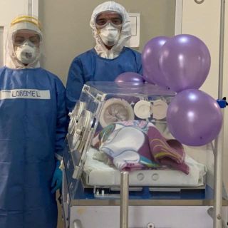 Recién nacida supera el COVID-19 en Yucatán