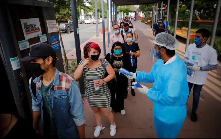 Desde el inicio de la pandemia se han documentado 43 mil 491 personas contagiadas. EL INFORMADOR/Archivo