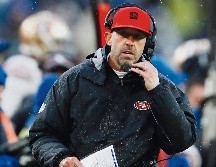 Kyle Shanahan. El coach de San Francisco ha sido uno de los que menos cambios ha realizado en su equipo. AFP