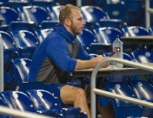 Pete Alonso. La figura de los metropolitanos se quedará con las ganas de jugar. AP