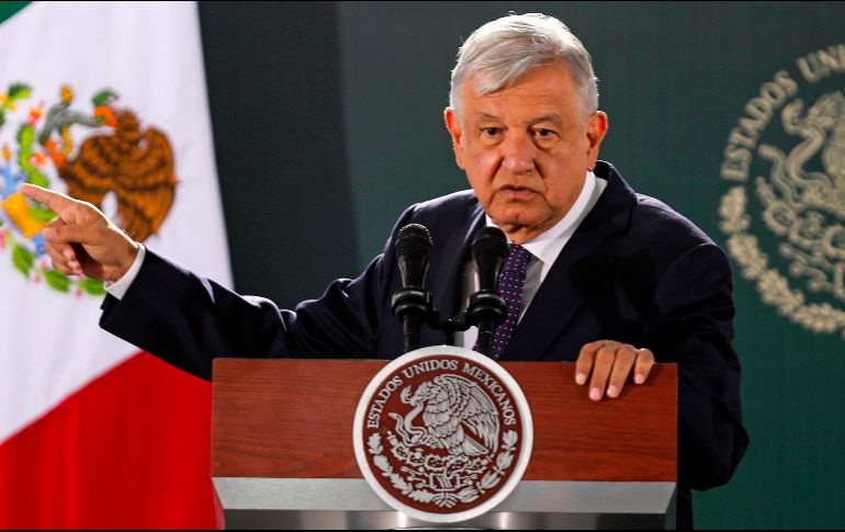 El Presidente dijo que el video que difundió Loret de Mola debe ser entregado a la FGR para que se investigue y, una vez que se presente la denuncia, se llame a declarar a los implicados. AFP/H. Martínez