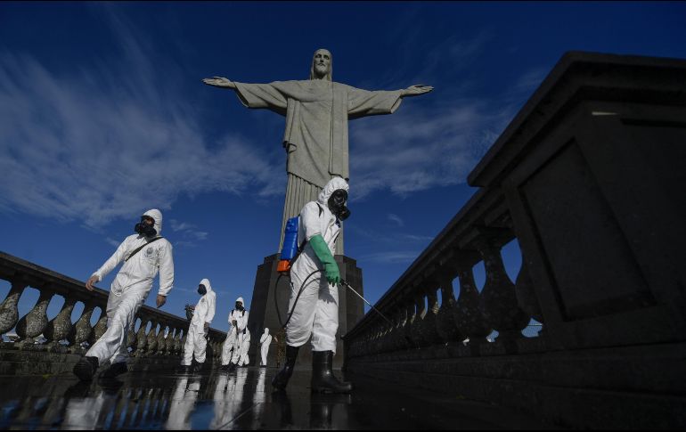 Las buenas noticias son recibidas con esperanza en medio de la pandemia. La OMS consideró que la situación se estabilizó en Brasil, el más golpeado de América Latina. AFP / ARCHIVO