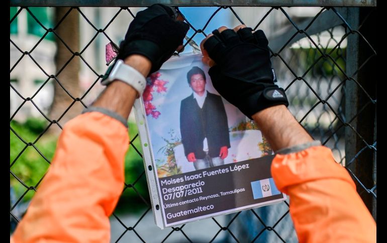 La colocación de esta efigie fue el acto central de la conmemoración de la masacre ocurrida el 22 de agosto del 2010. AFP/P. Pardo