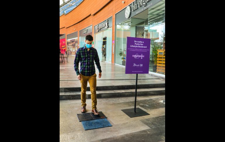 Punto Sur Lifestyle Boulevard, todo listo para cumplir protocolos de higiene