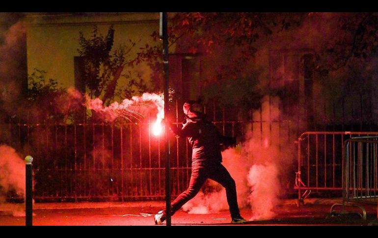 Este domingo, cinco mil personas fueron autorizadas a entrar en el Parque de los Príncipes para ver la final de la Champions. AFP / A. Jocard