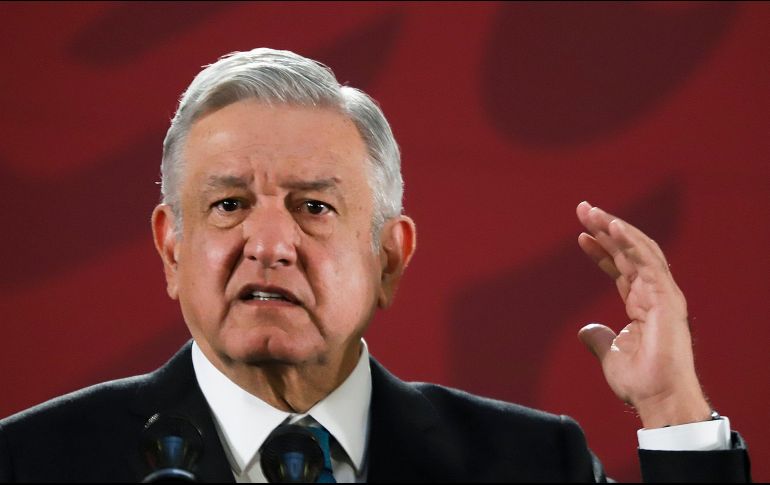 Integrantes del PRD consideran que el Presidente López Obrador debe ser sancionado. NTX/ARCHIVO