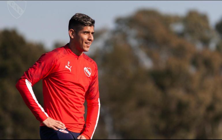 Tras la lesión de Bruno Valdez, Alan Franco sería el elegido para reemplazarlo. TWITTER/@Independiente