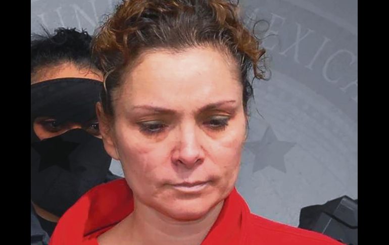 María de los Ángeles Pineda Villa, ex primera dama de Iguala. ESPECIAL