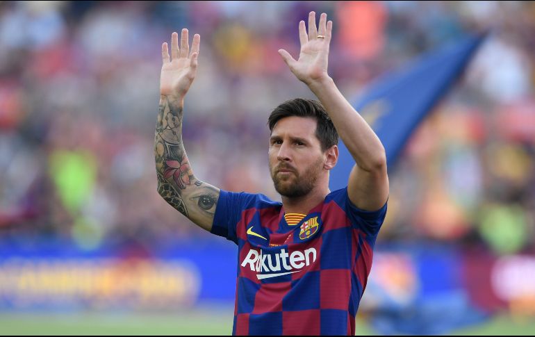 El todavía capitán del Barcelona pretende acogerse a una cláusula de su contrato que le permite rescindirlo unilateralmente hasta el 10 de junio. AFP / ARCHIVO