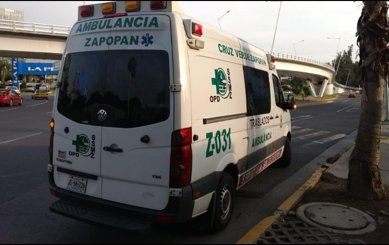 El oficial recibió dos intervenciones quirúrgicas, sin embargo, la gravedad de sus lesiones provocaron su deceso. Servicios Médicos Zapopan/ ARCHIVO