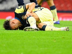 El sábado pasado, Valdez sufrió una lesión al chocar con el delantero holandés Vincent Janssen en la derrota del América ante Monterrey. IMAGO7