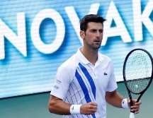 'Nole' venció al alemán Struff con un contundente 6-3 y 6-1. EFE/J. Szenes